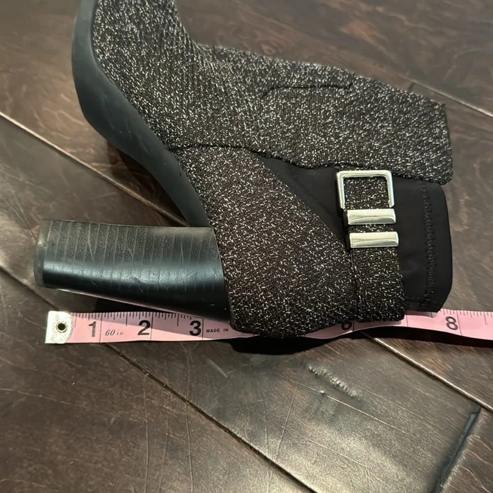 Kelly & Katie tweed heeled booties 8